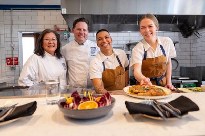 NAU Hotel and Restaurant Management students train culinary arts at Shift an upscale restaurant in Flagstaff, AZ.