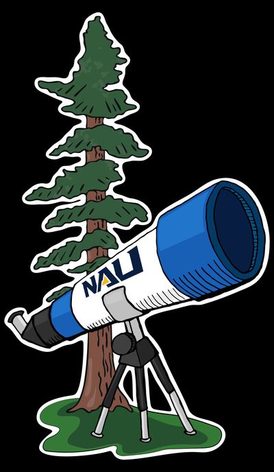 Illustration of telescope ponderosa.